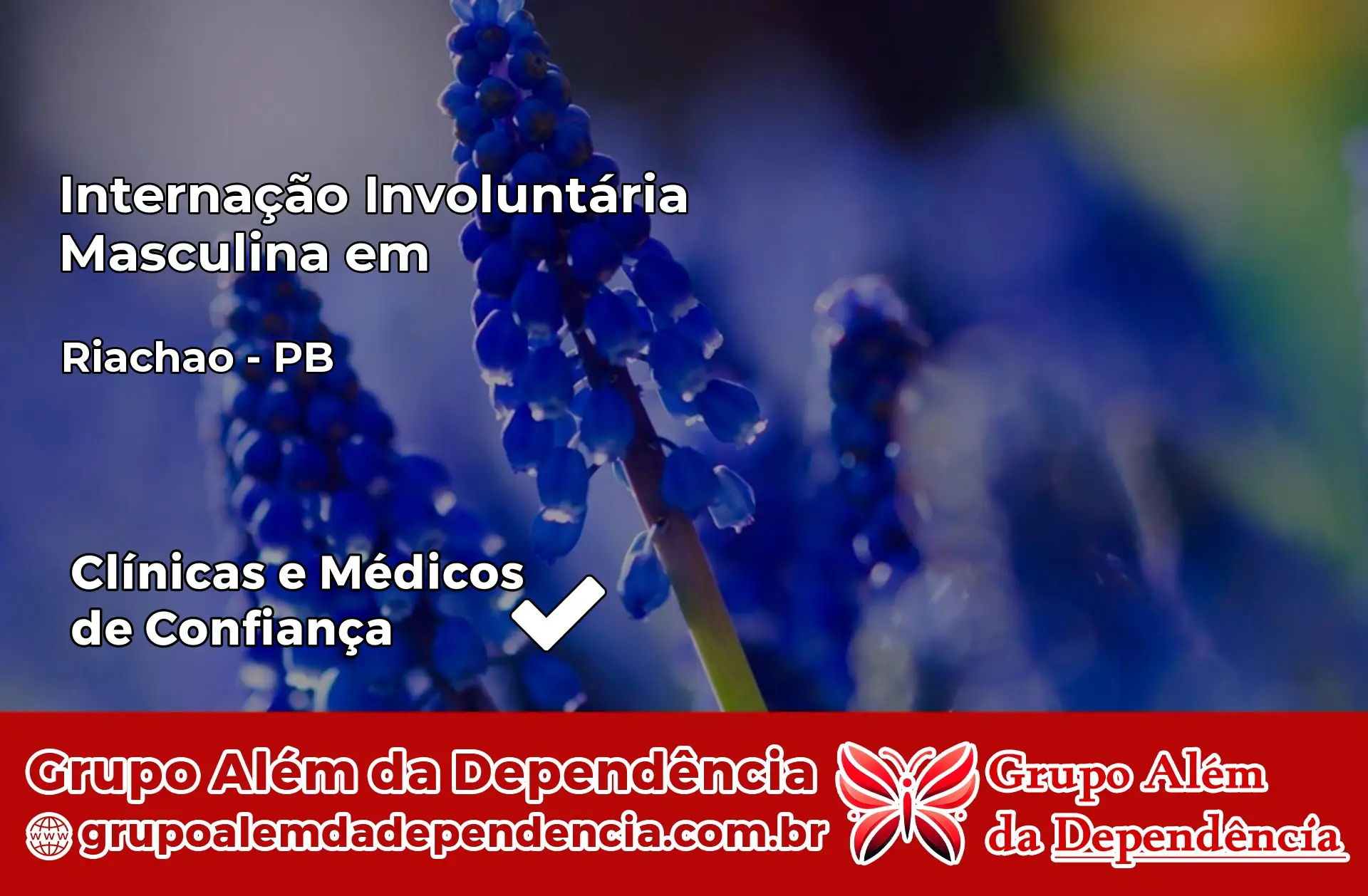 Internação Involuntária Masculina em Riachão – PB