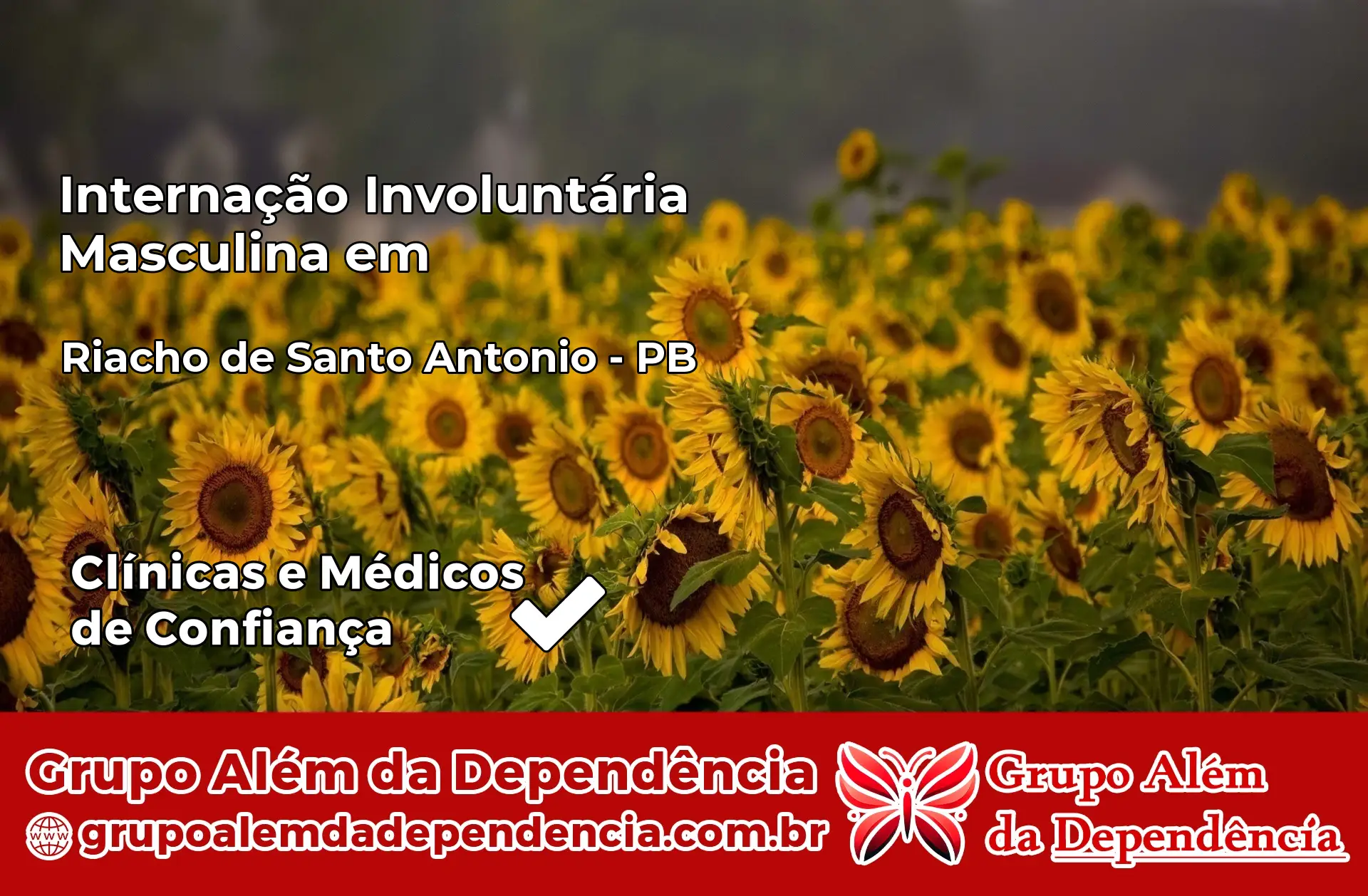 Internação Involuntária Masculina em Riacho de Santo Antônio – PB