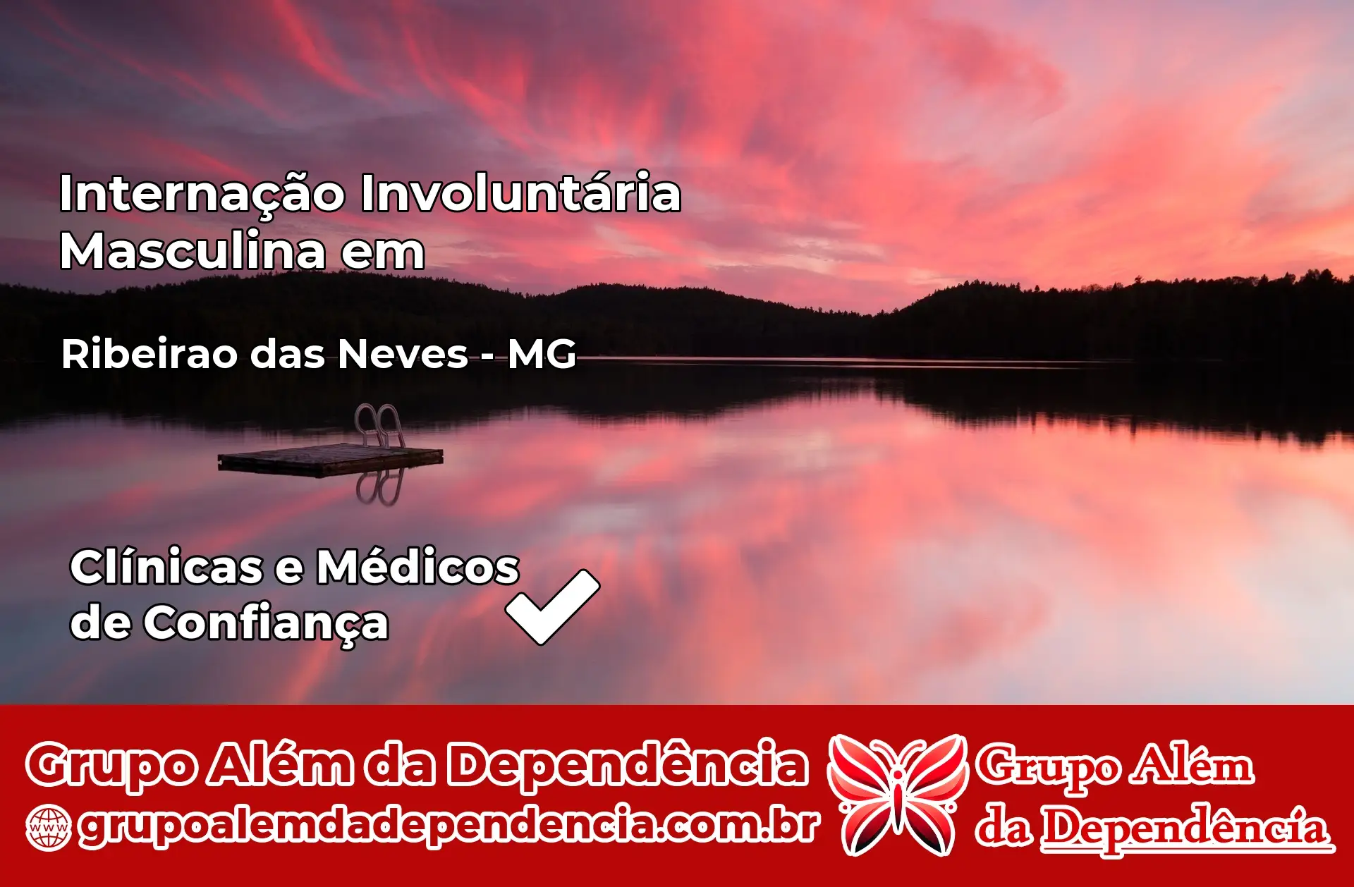 Internação Involuntária Masculina em Ribeirão das Neves – MG