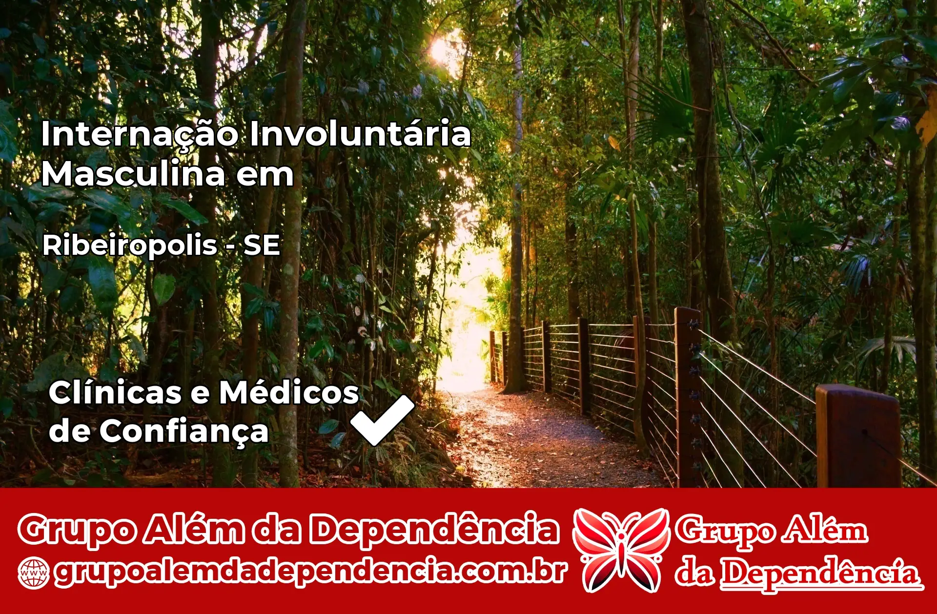 Internação Involuntária Masculina em Ribeirópolis – SE