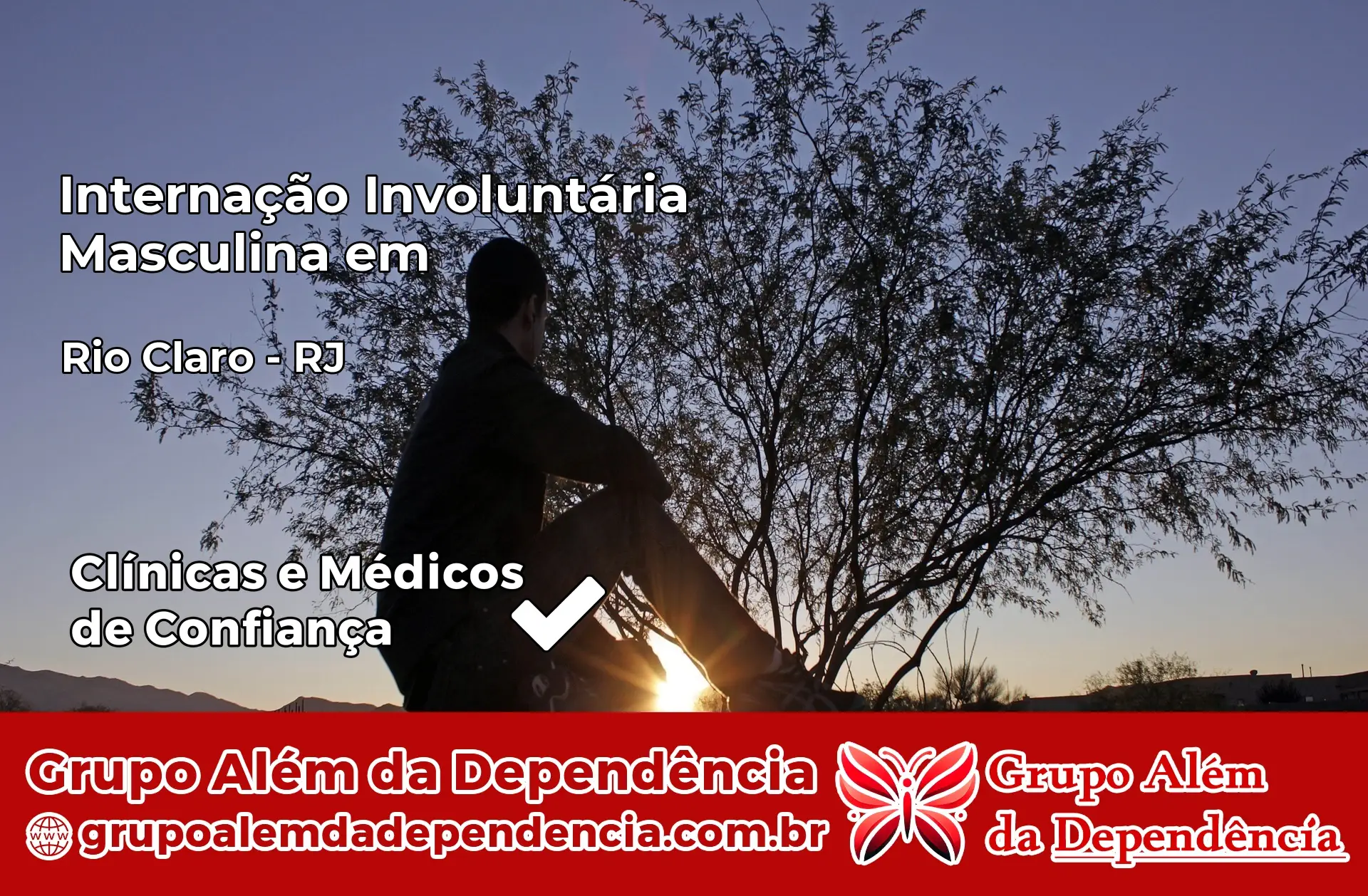 Internação Involuntária Masculina em Rio Claro – RJ