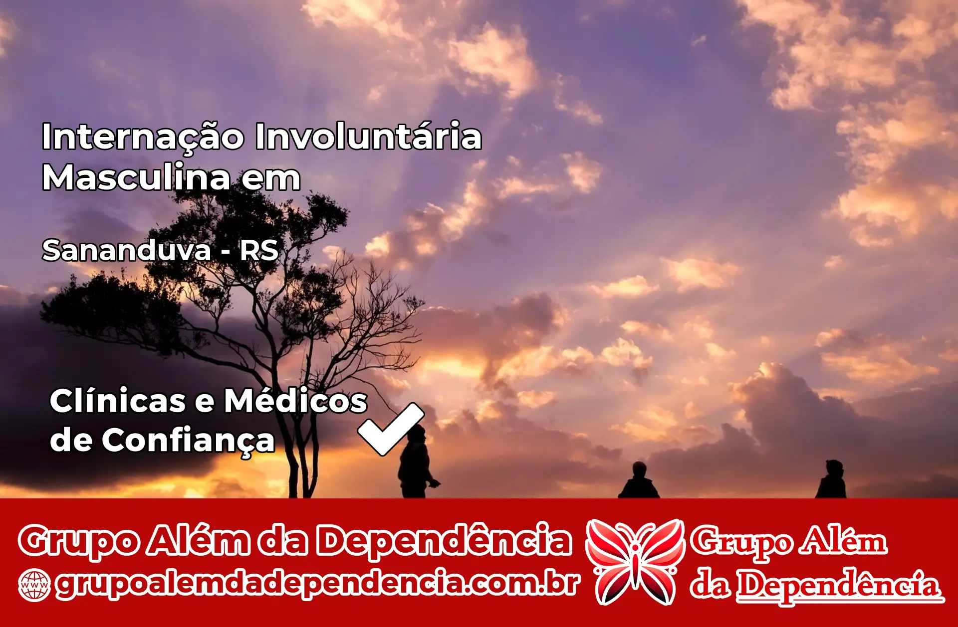 Internação Involuntária Masculina em Sananduva – RS