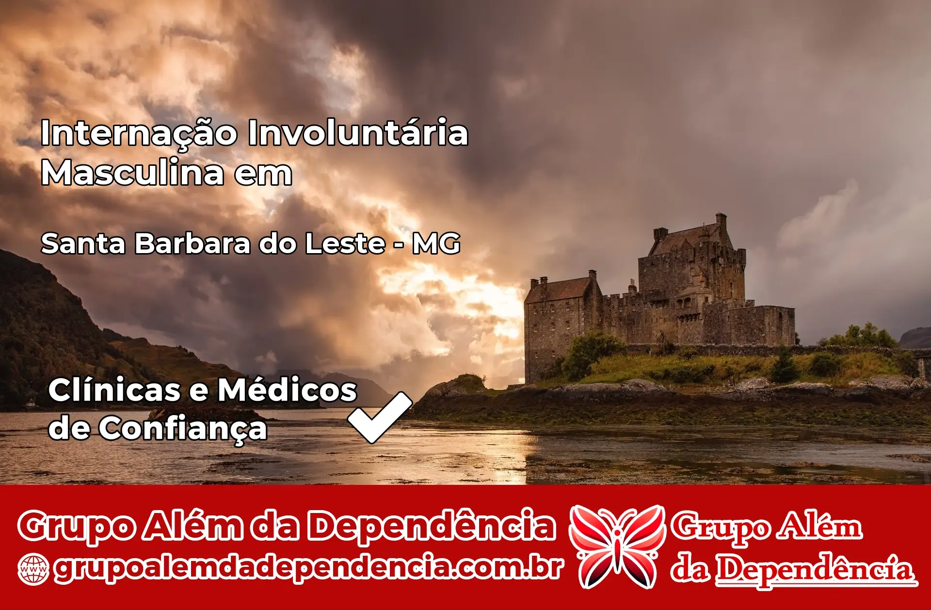 Internação Involuntária Masculina em Santa Bárbara do Leste – MG