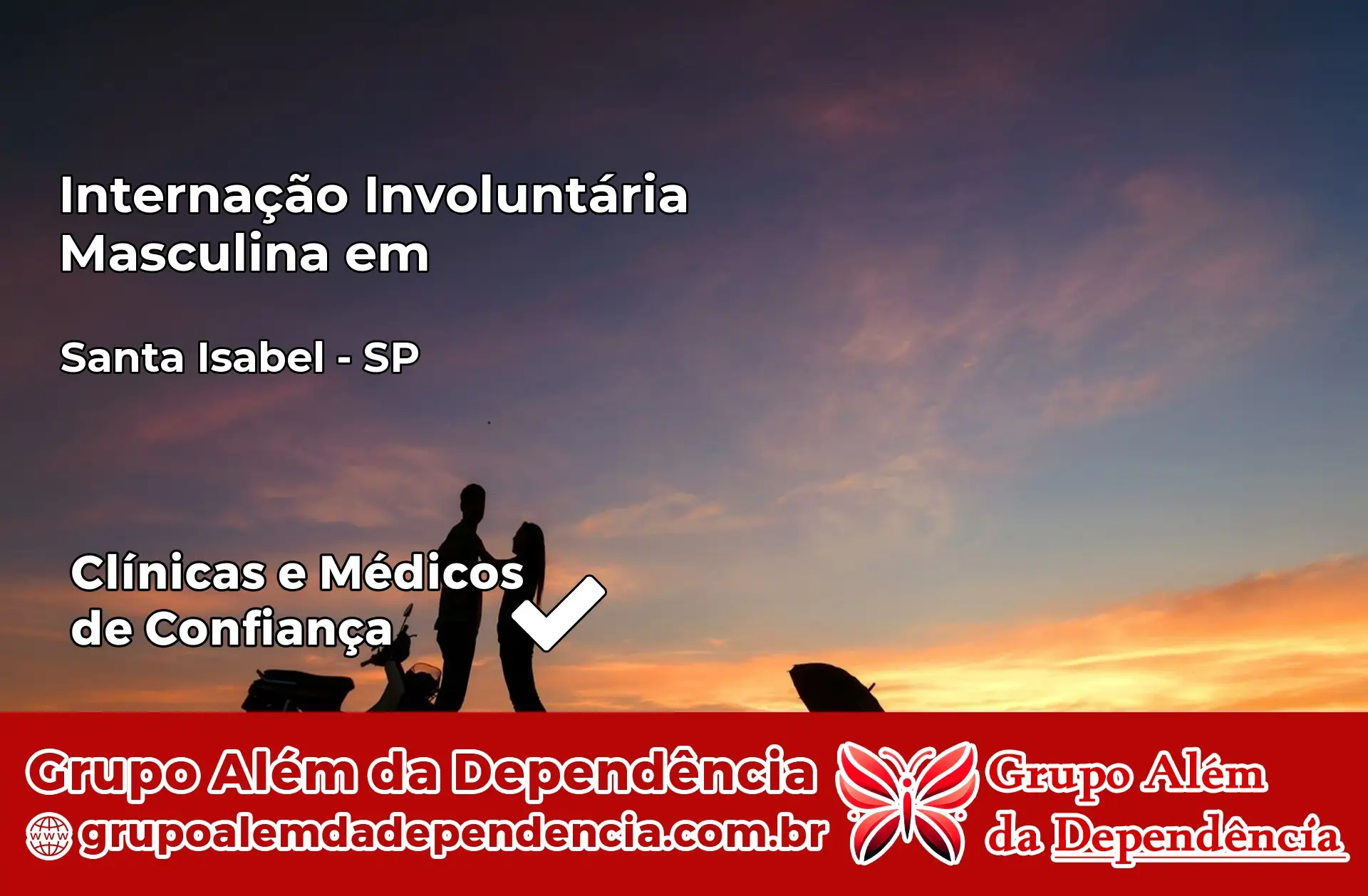 Internação Involuntária Masculina em Santa Isabel – SP