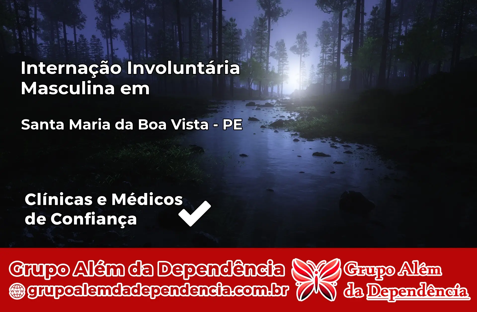 Internação Involuntária Masculina em Santa Maria da Boa Vista – PE