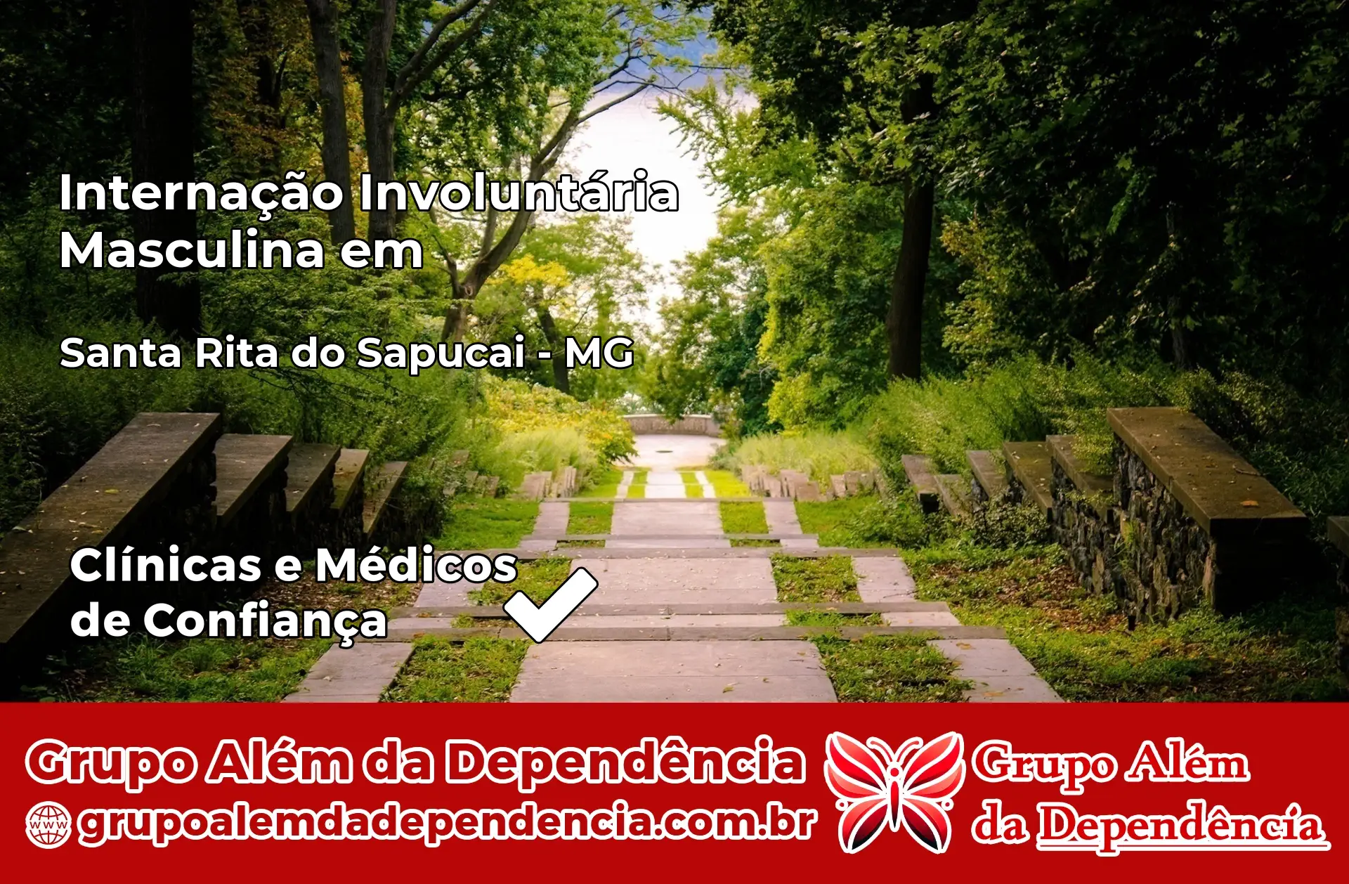 Internação Involuntária Masculina em Santa Rita do Sapucaí – MG