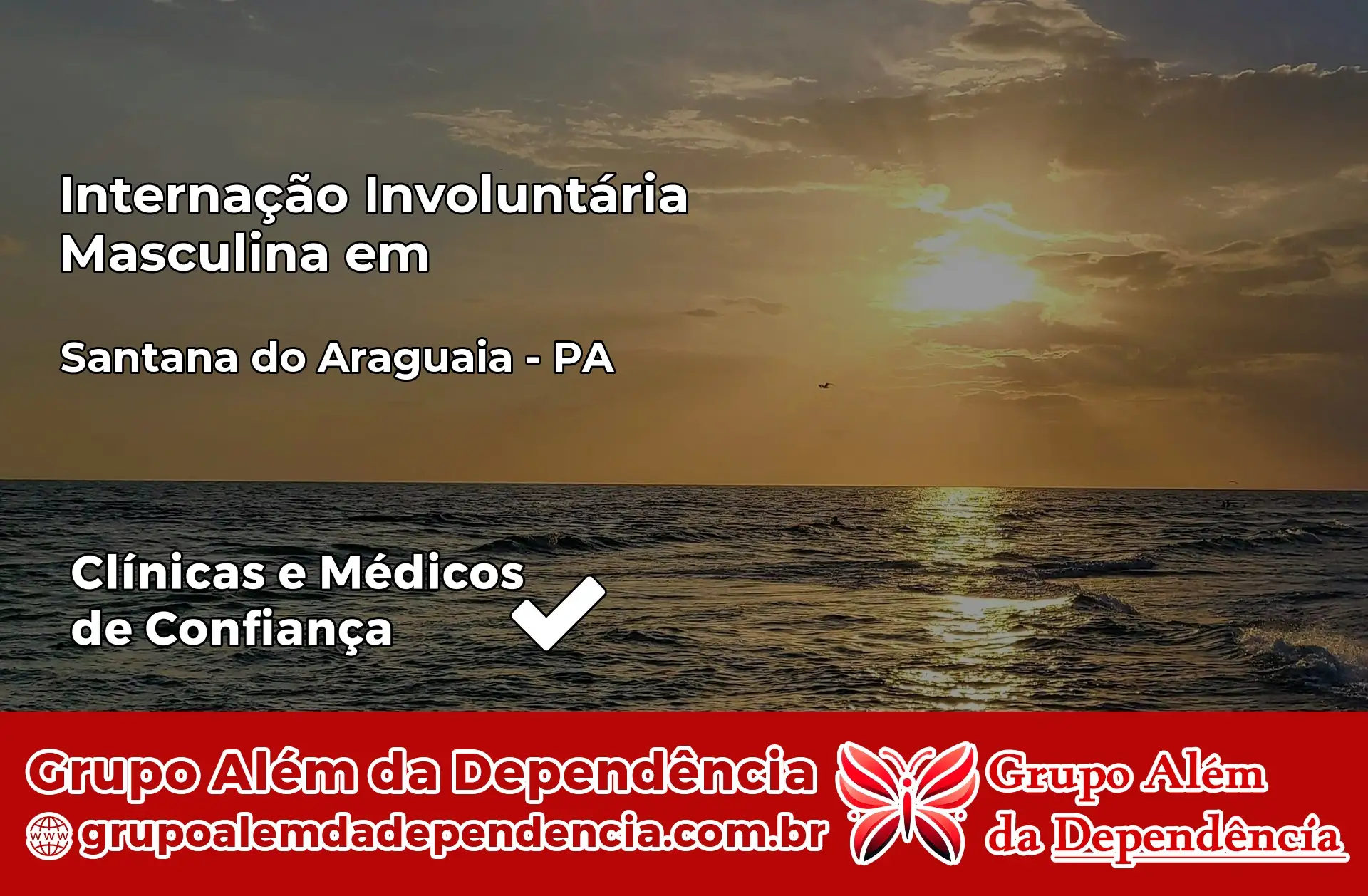 Internação Involuntária Masculina em Santana do Araguaia – PA
