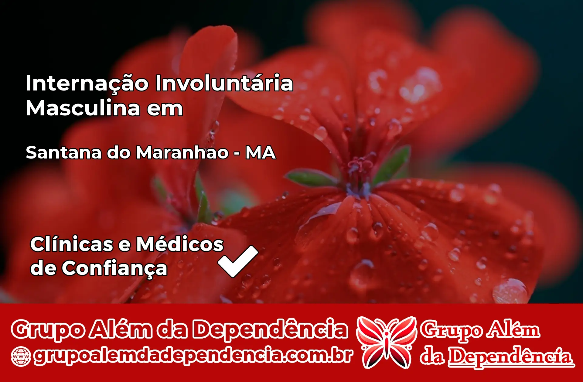 Internação Involuntária Masculina em Santana do Maranhão – MA