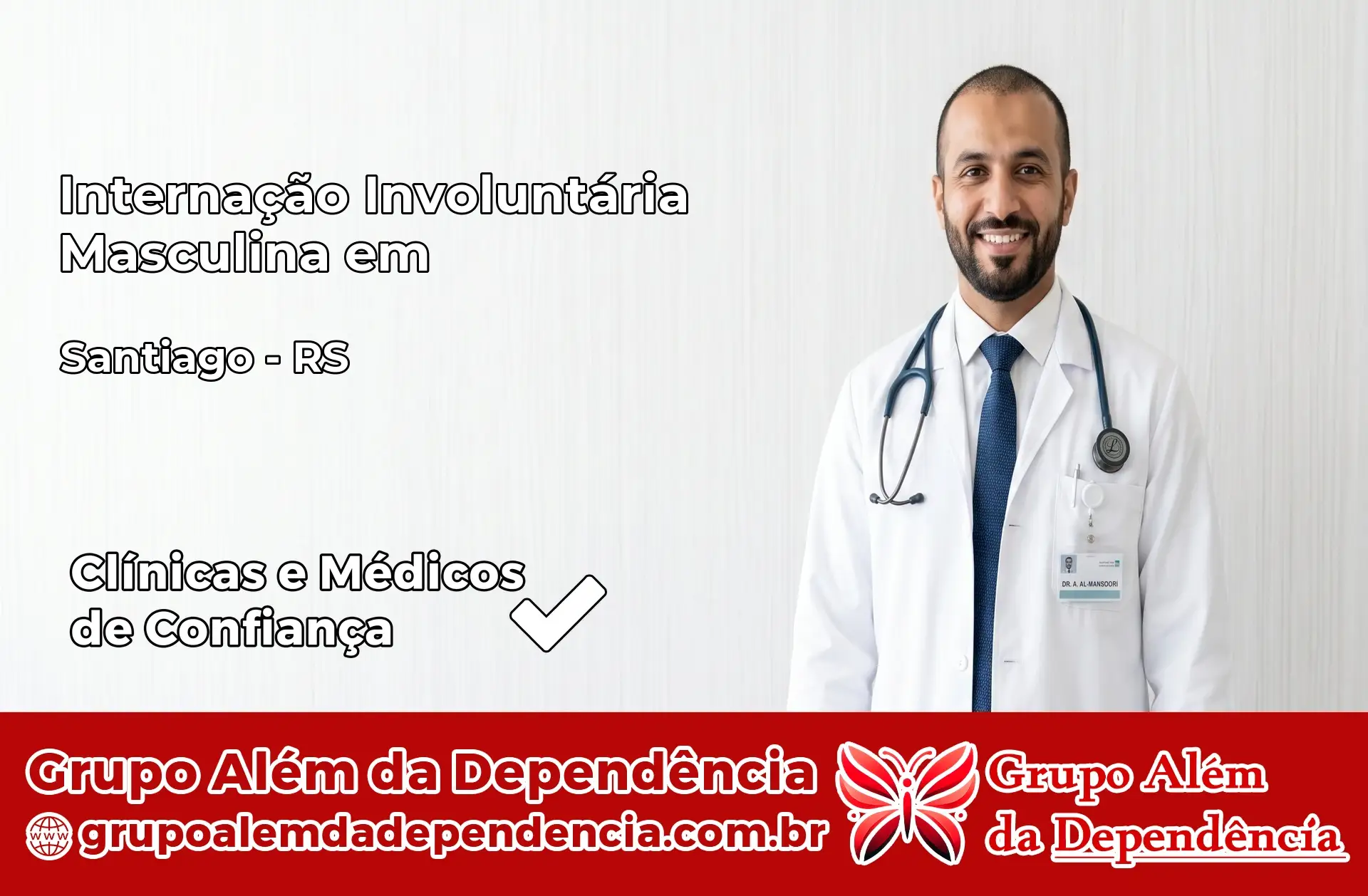 Internação Involuntária Masculina em Santiago – RS