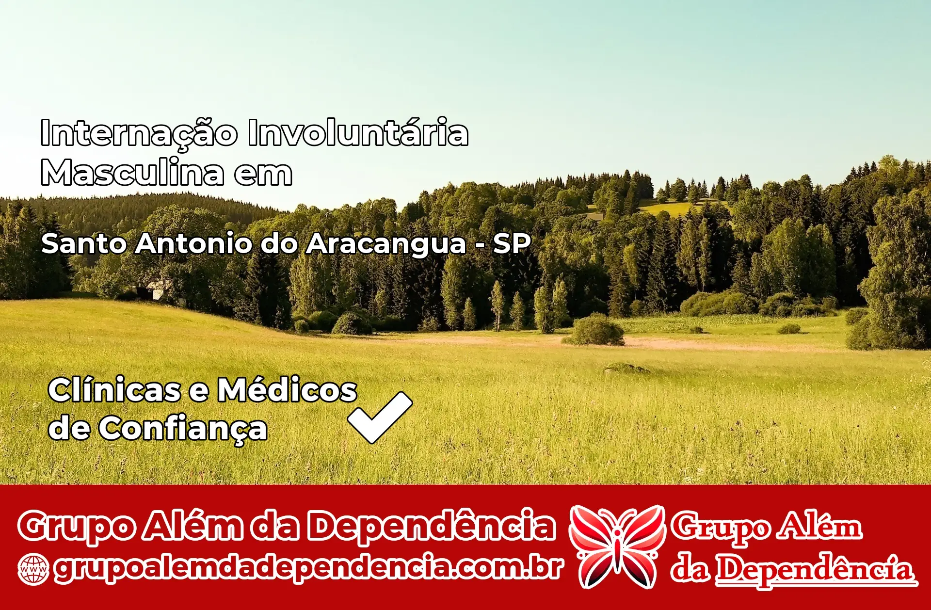 Internação Involuntária Masculina em Santo Antônio do Aracanguá – SP