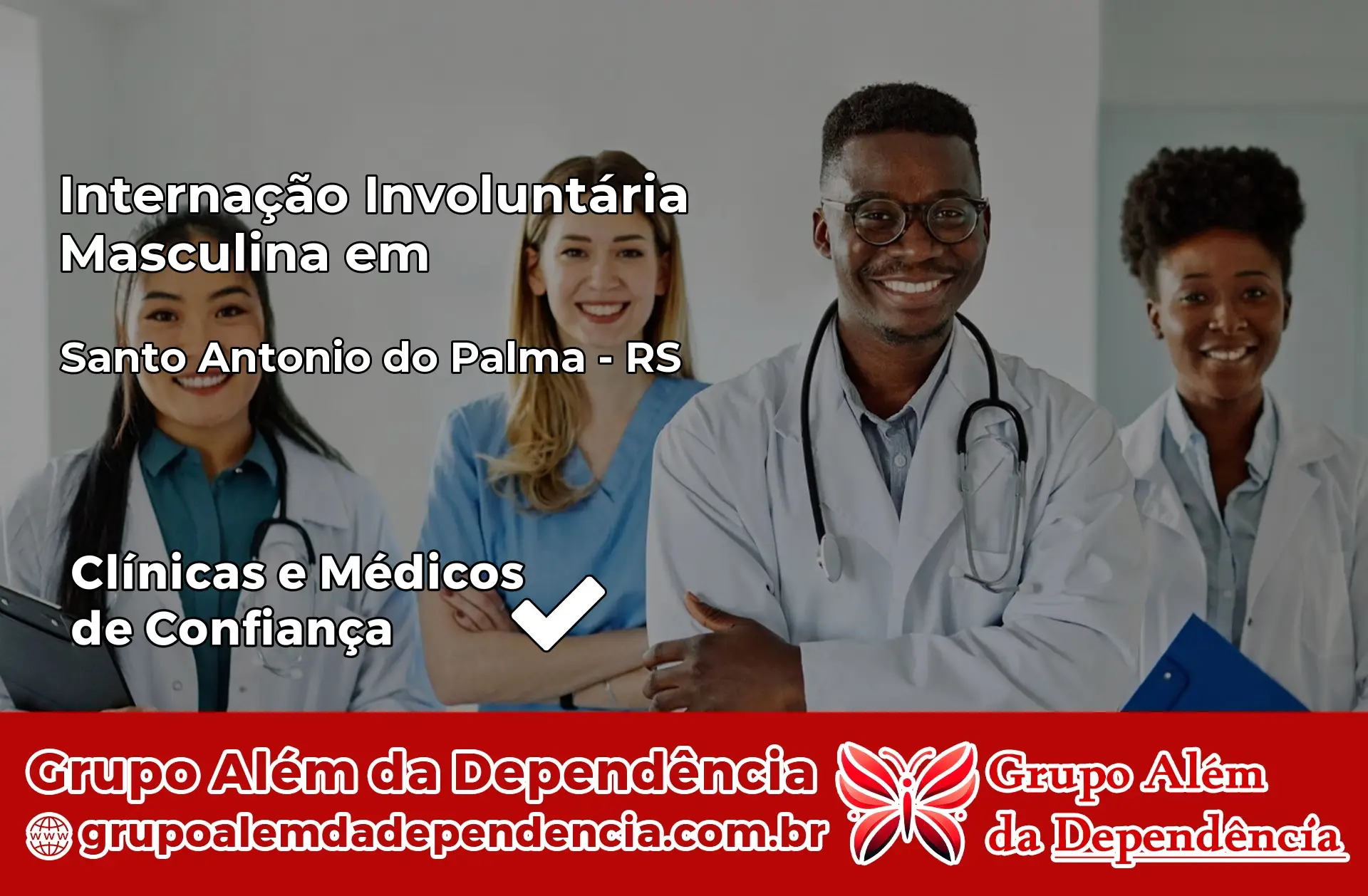 Internação Involuntária Masculina em Santo Antônio do Palma – RS