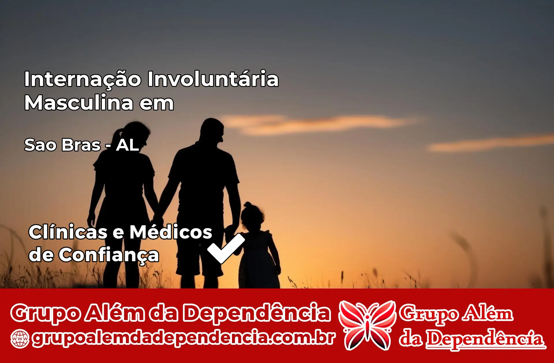 Internação Involuntária Masculina em São Brás – AL
