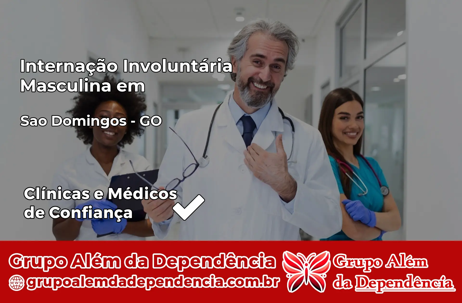 Internação Involuntária Masculina em São Domingos – GO