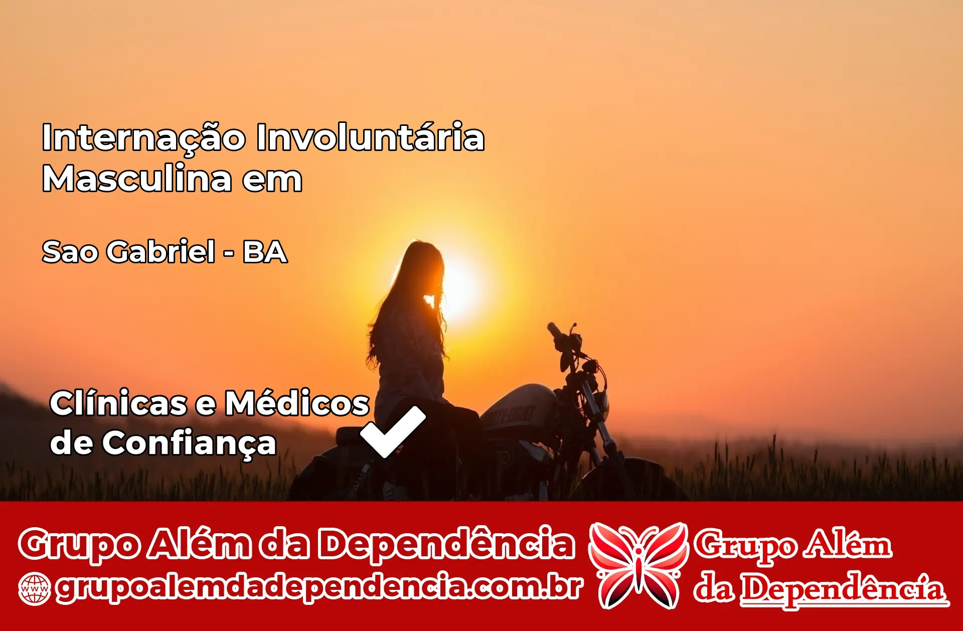 Internação Involuntária Masculina em São Gabriel – BA