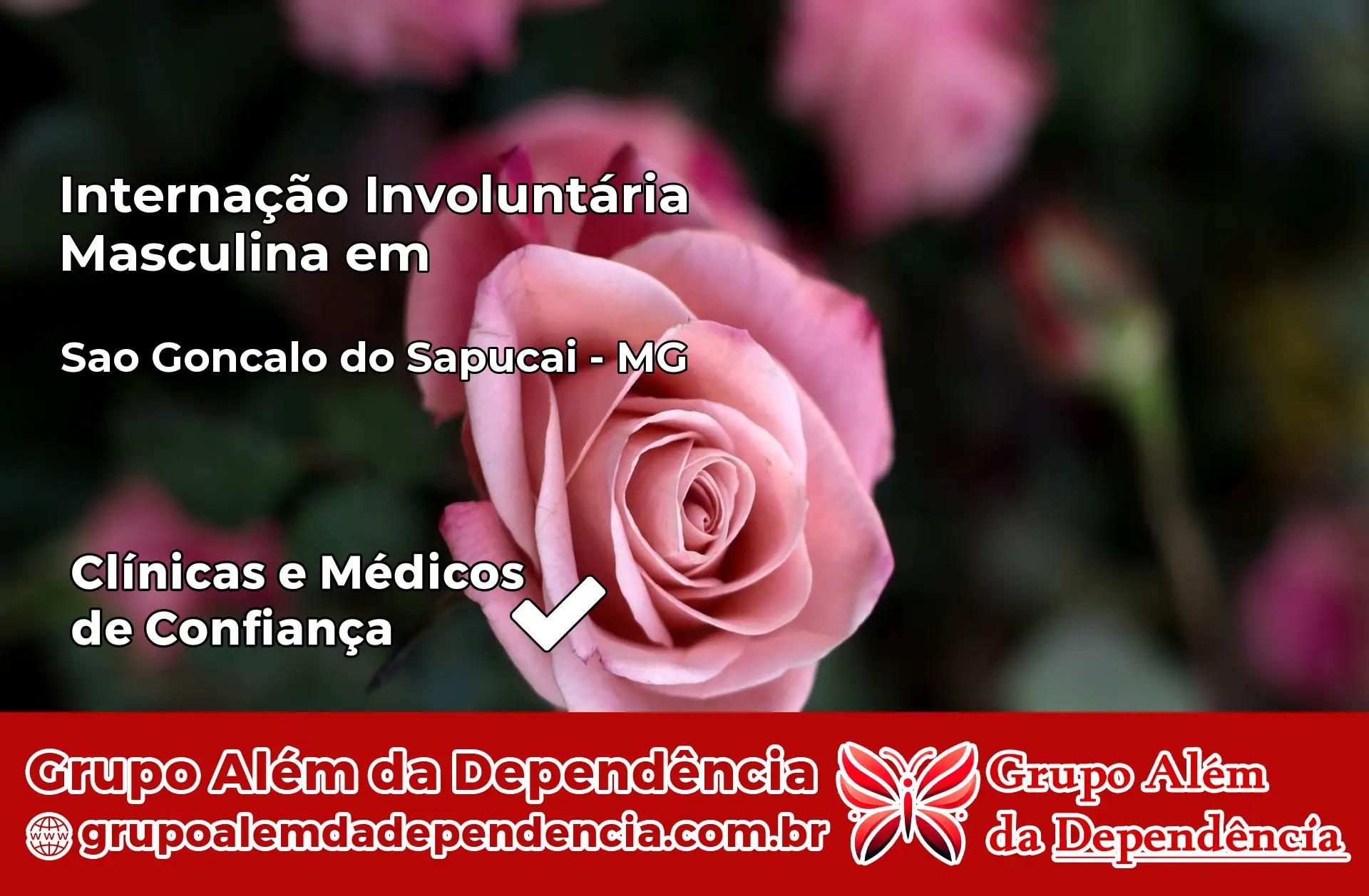 Internação Involuntária Masculina em São Gonçalo do Sapucaí – MG