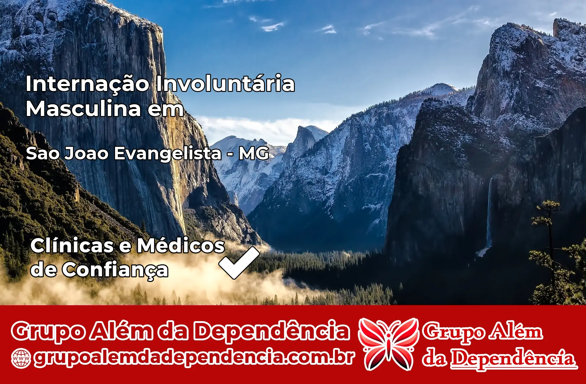 Internação Involuntária Masculina em São João Evangelista – MG