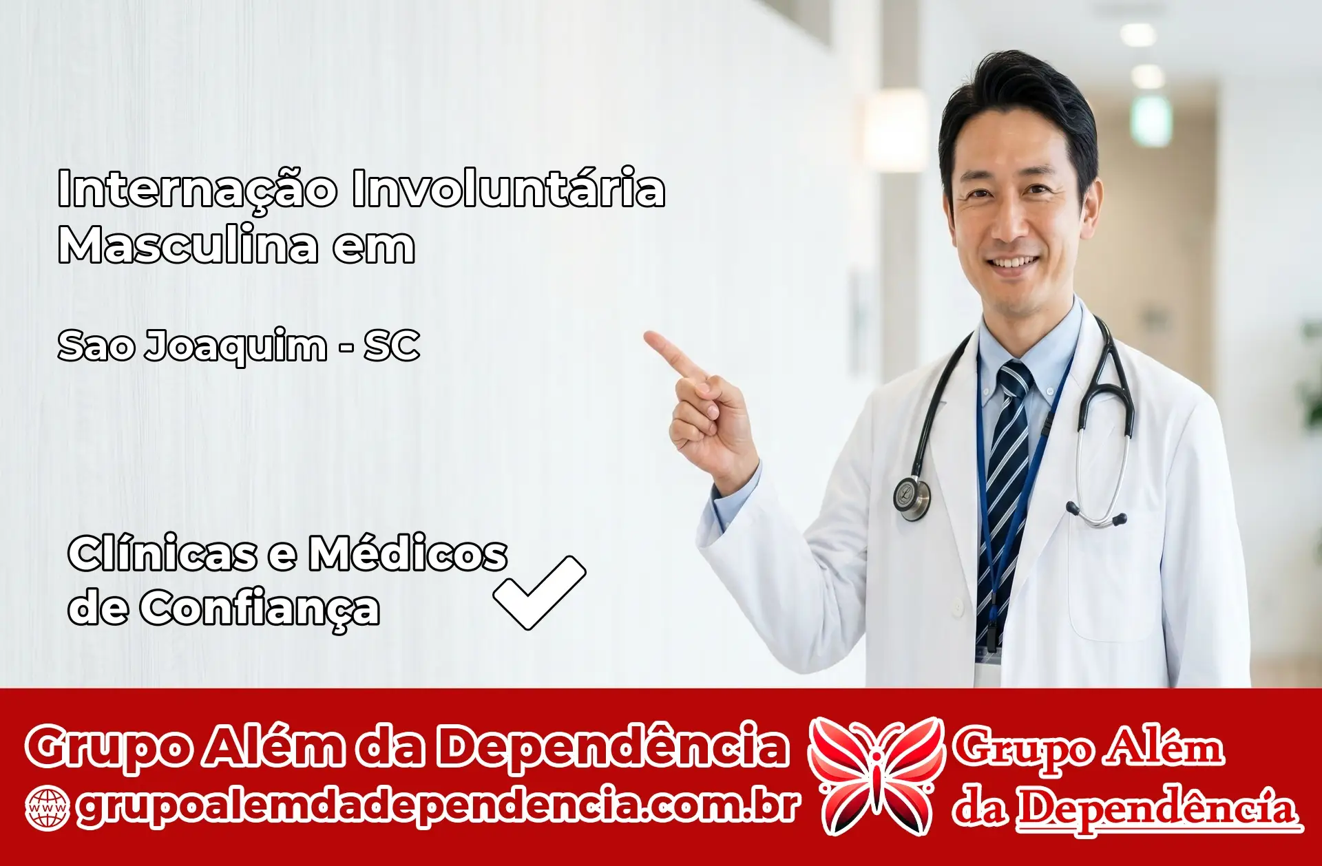 Internação Involuntária Masculina em São Joaquim – SC