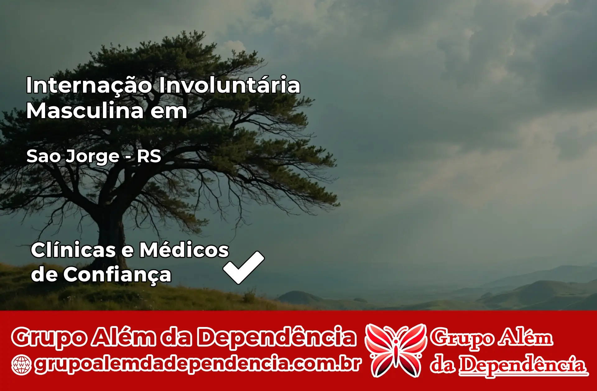 Internação Involuntária Masculina em São Jorge – RS