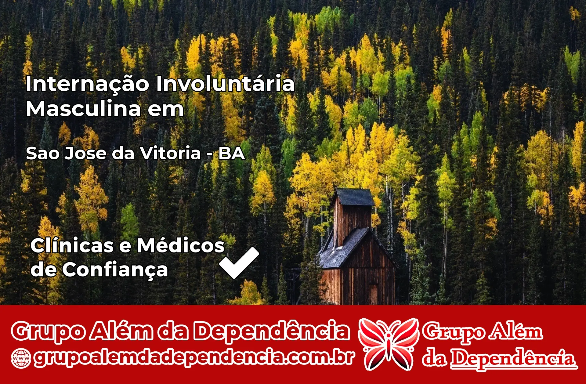 Internação Involuntária Masculina em São José da Vitória – BA
