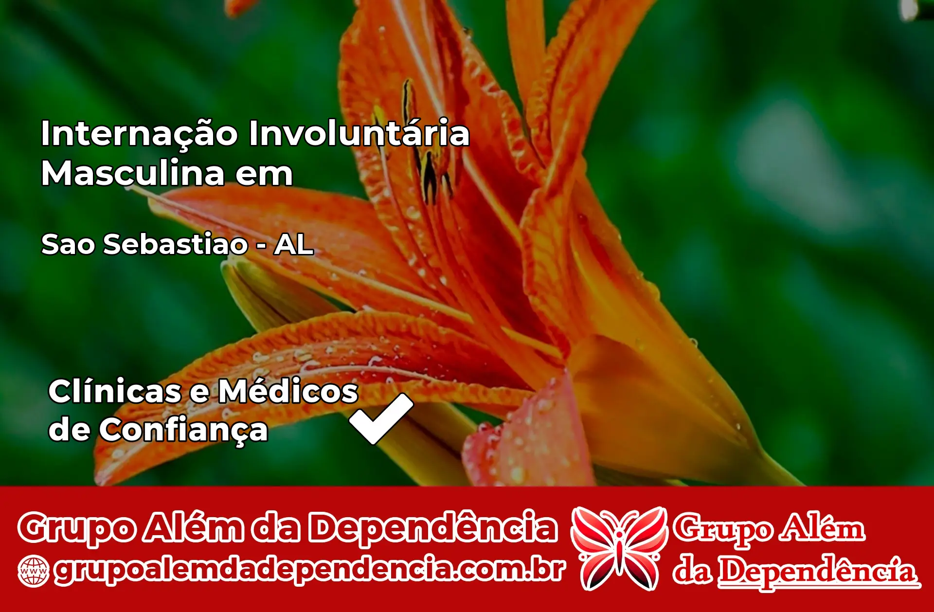 Internação Involuntária Masculina em São Sebastião – AL