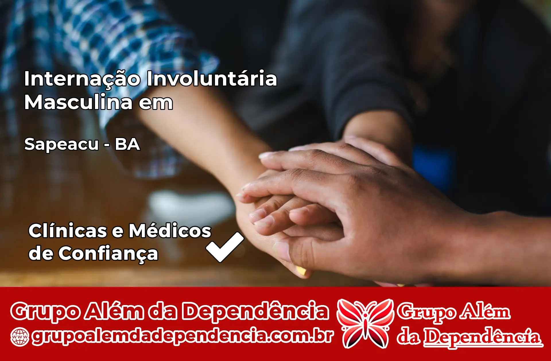 Internação Involuntária Masculina em Sapeaçu – BA
