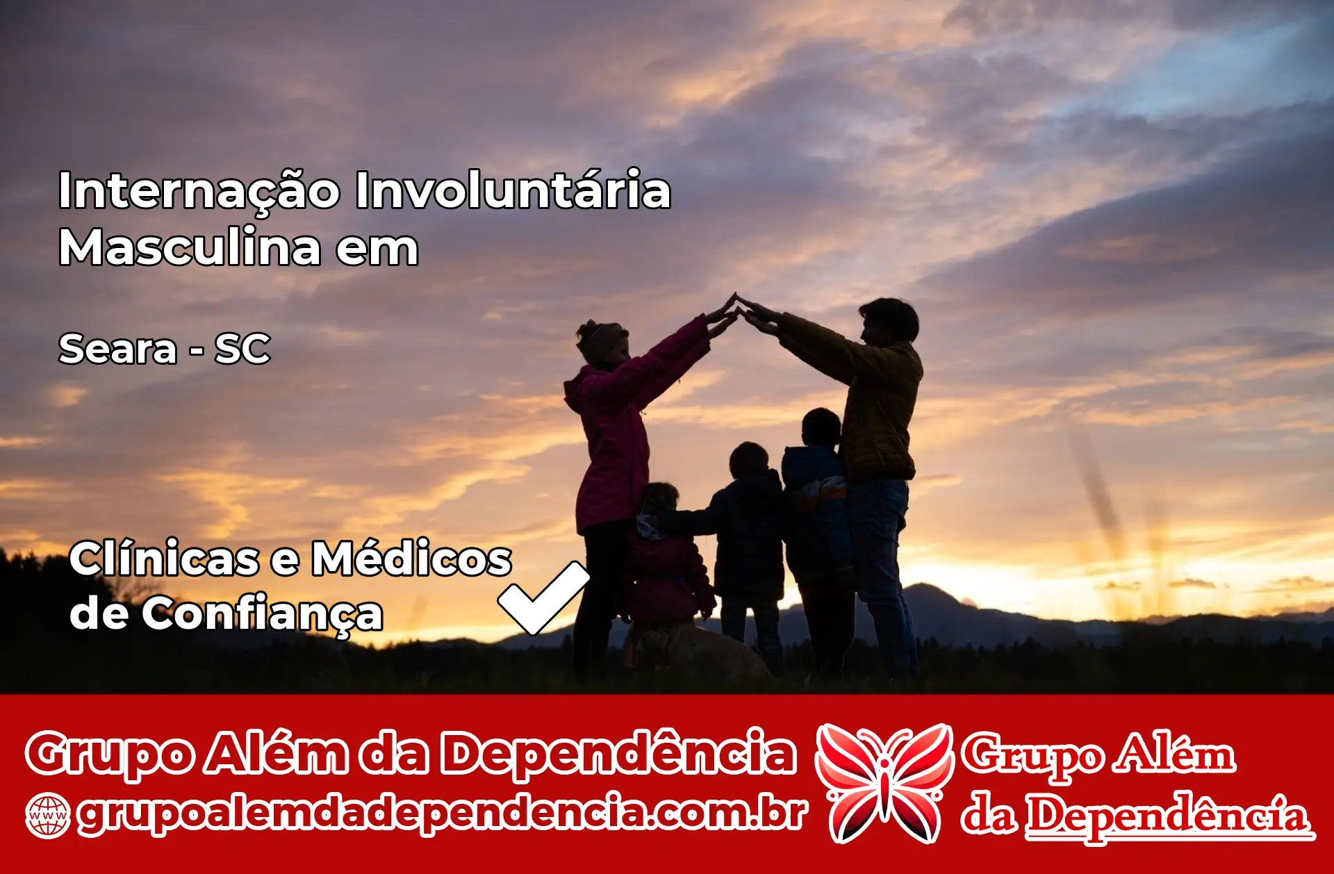 Internação Involuntária Masculina em Seara – SC