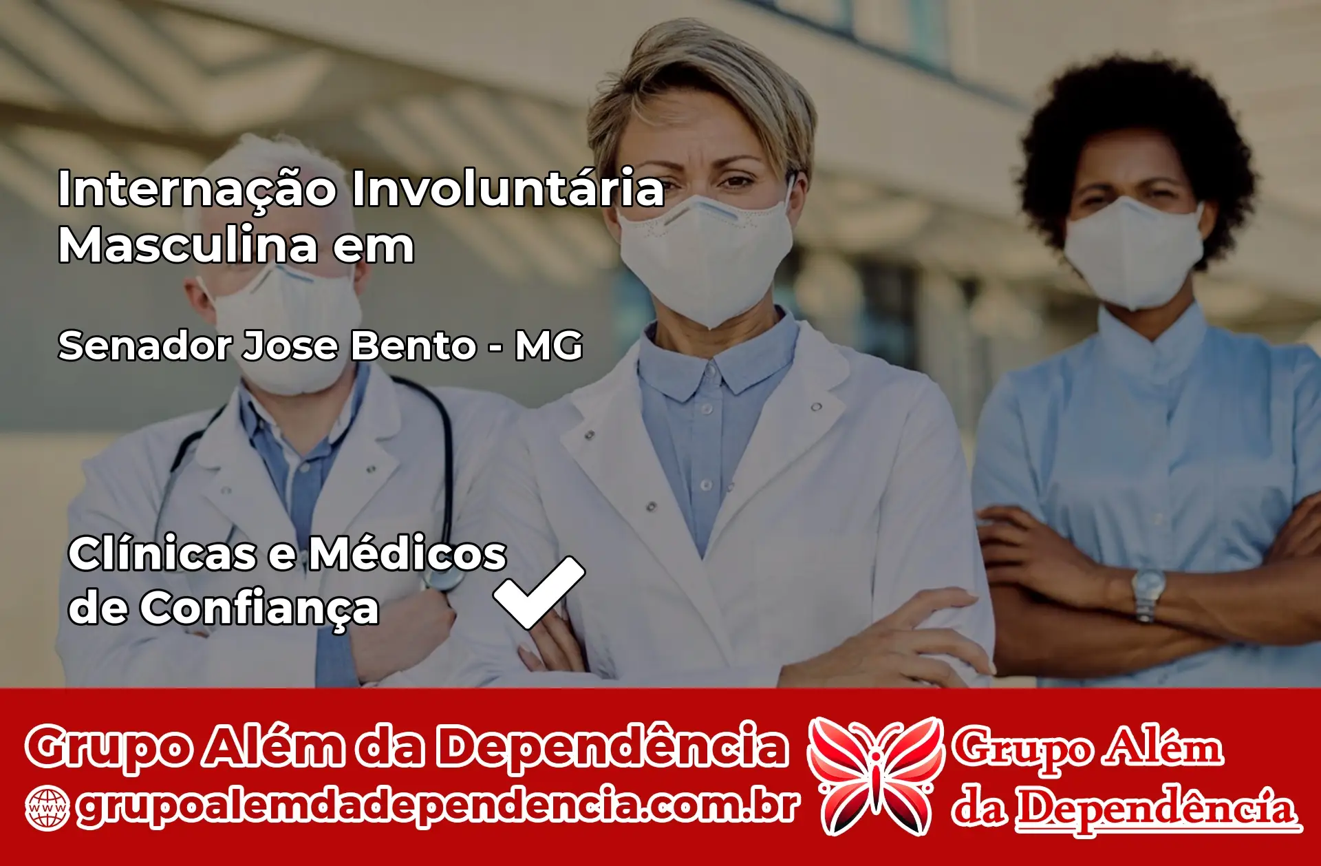 Internação Involuntária Masculina em Senador José Bento – MG