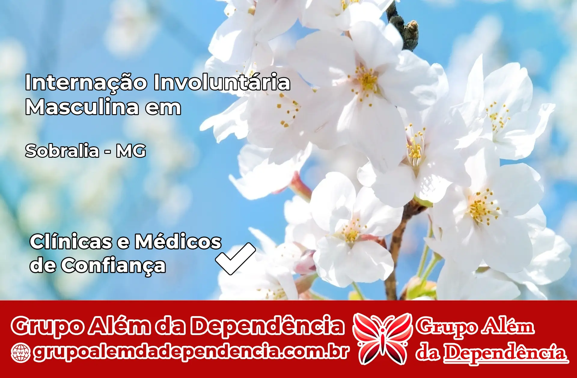 Internação Involuntária Masculina em Sobrália – MG