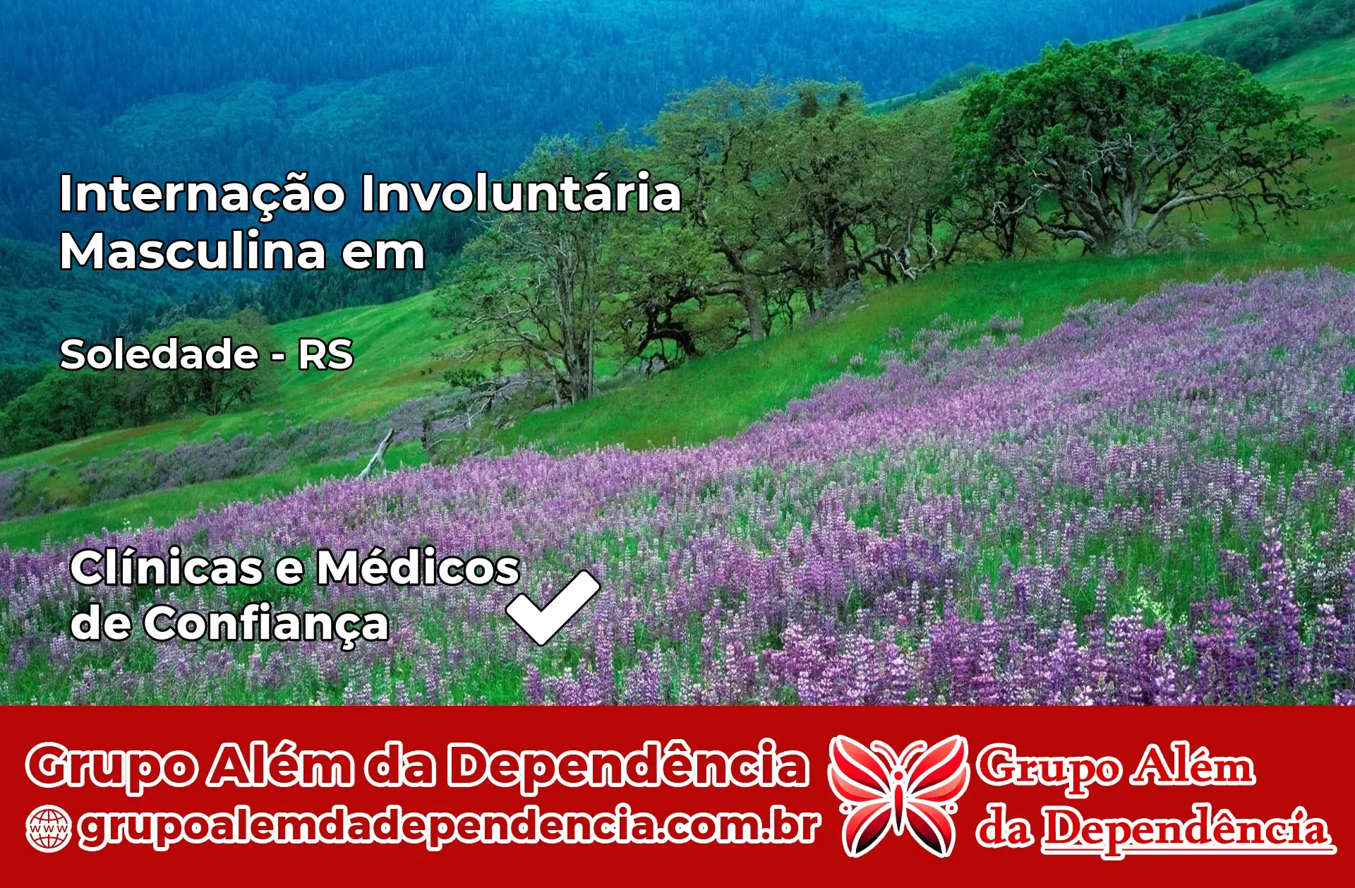 Internação Involuntária Masculina em Soledade – RS