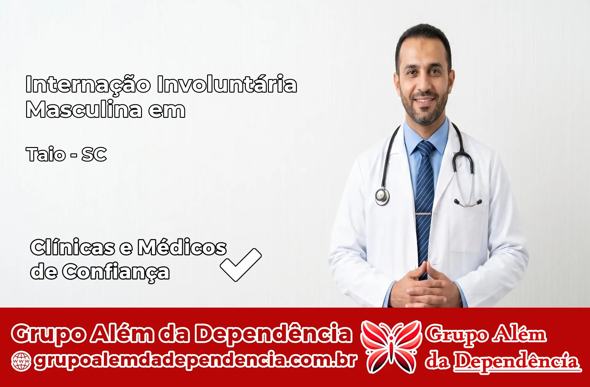 Internação Involuntária Masculina em Taió – SC