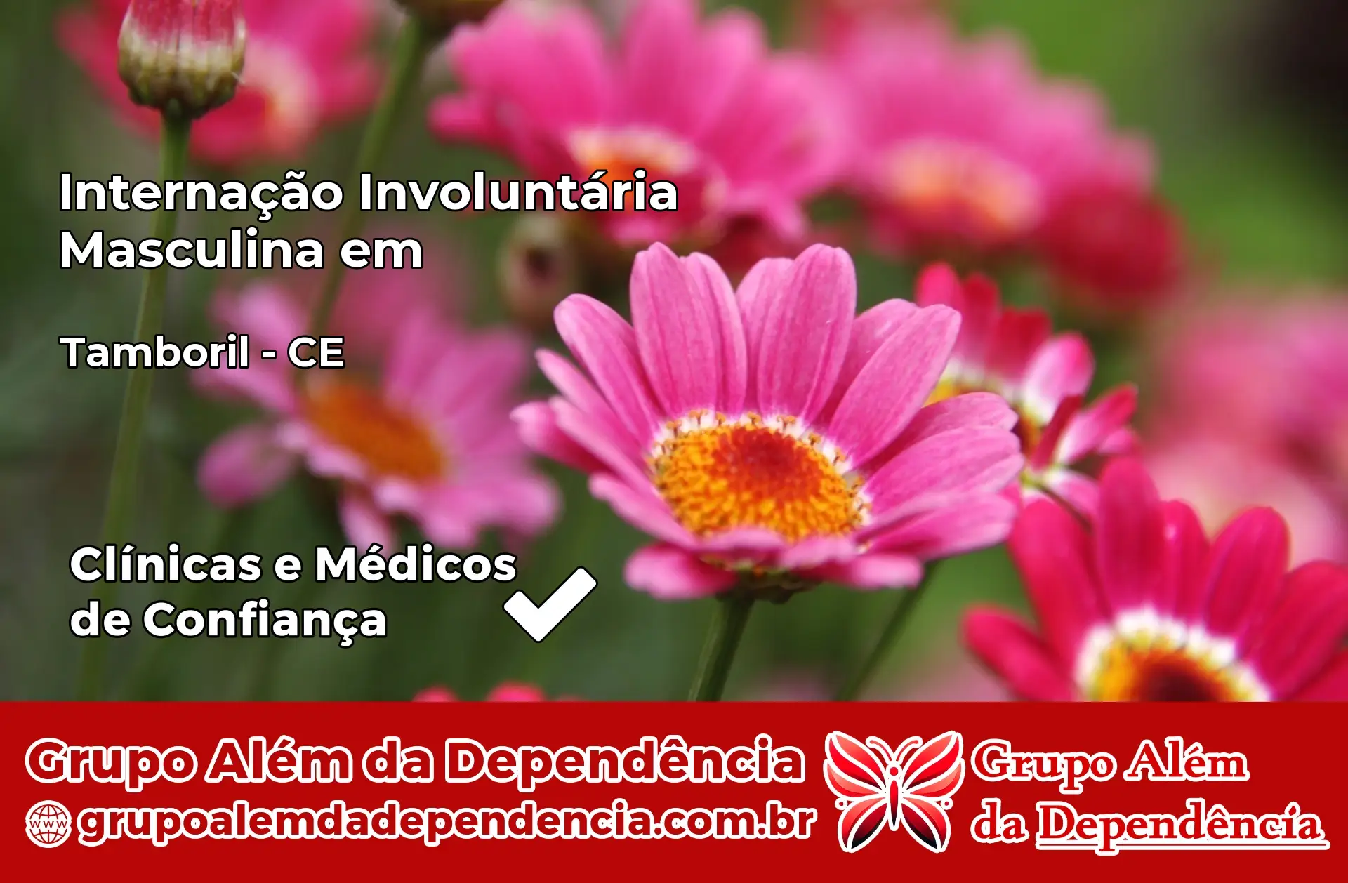 Internação Involuntária Masculina em Tamboril – CE