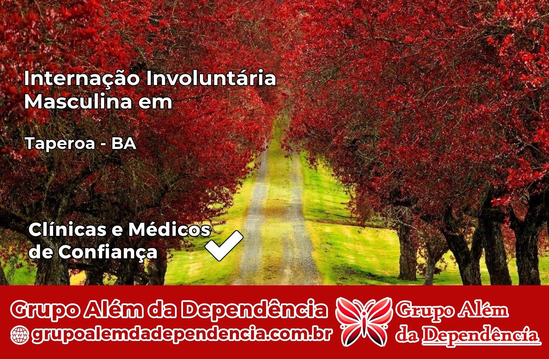 Internação Involuntária Masculina em Taperoá – BA