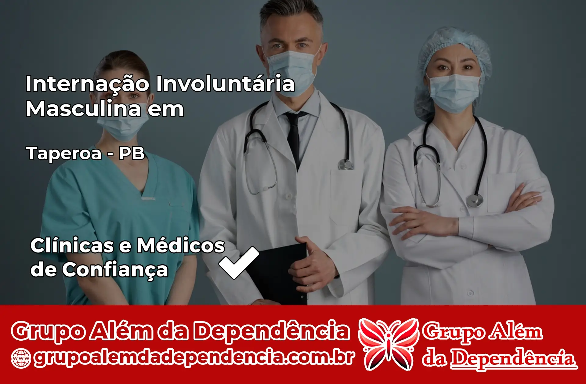 Internação Involuntária Masculina em Taperoá – PB