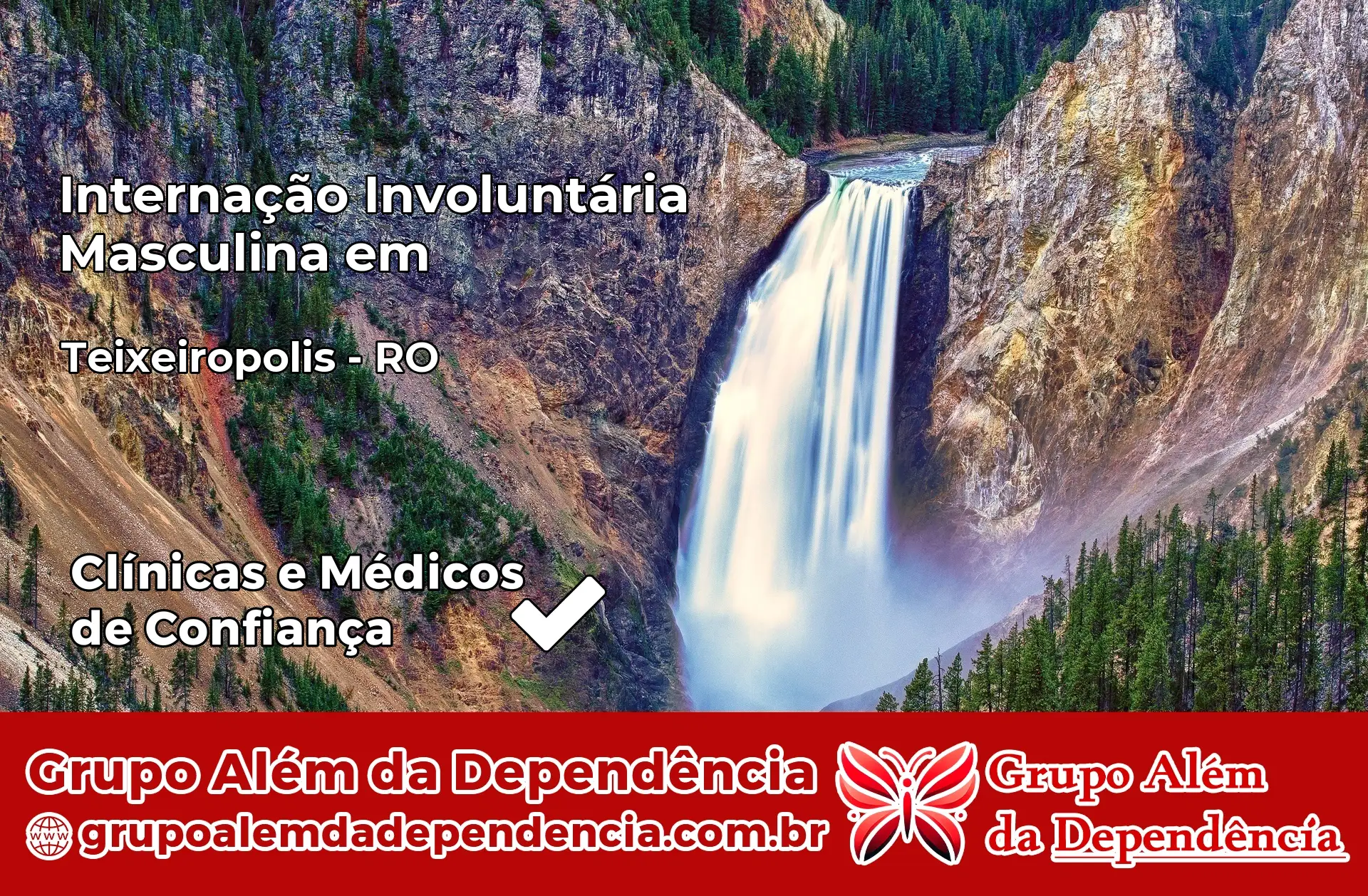 Internação Involuntária Masculina em Teixeirópolis – RO