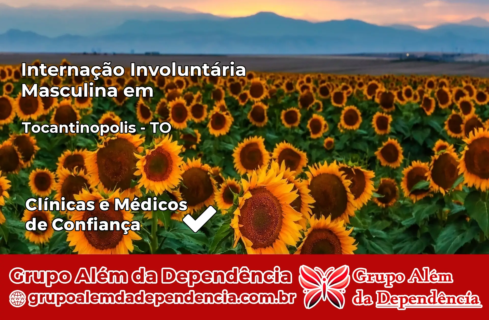 Internação Involuntária Masculina em Tocantinópolis – TO