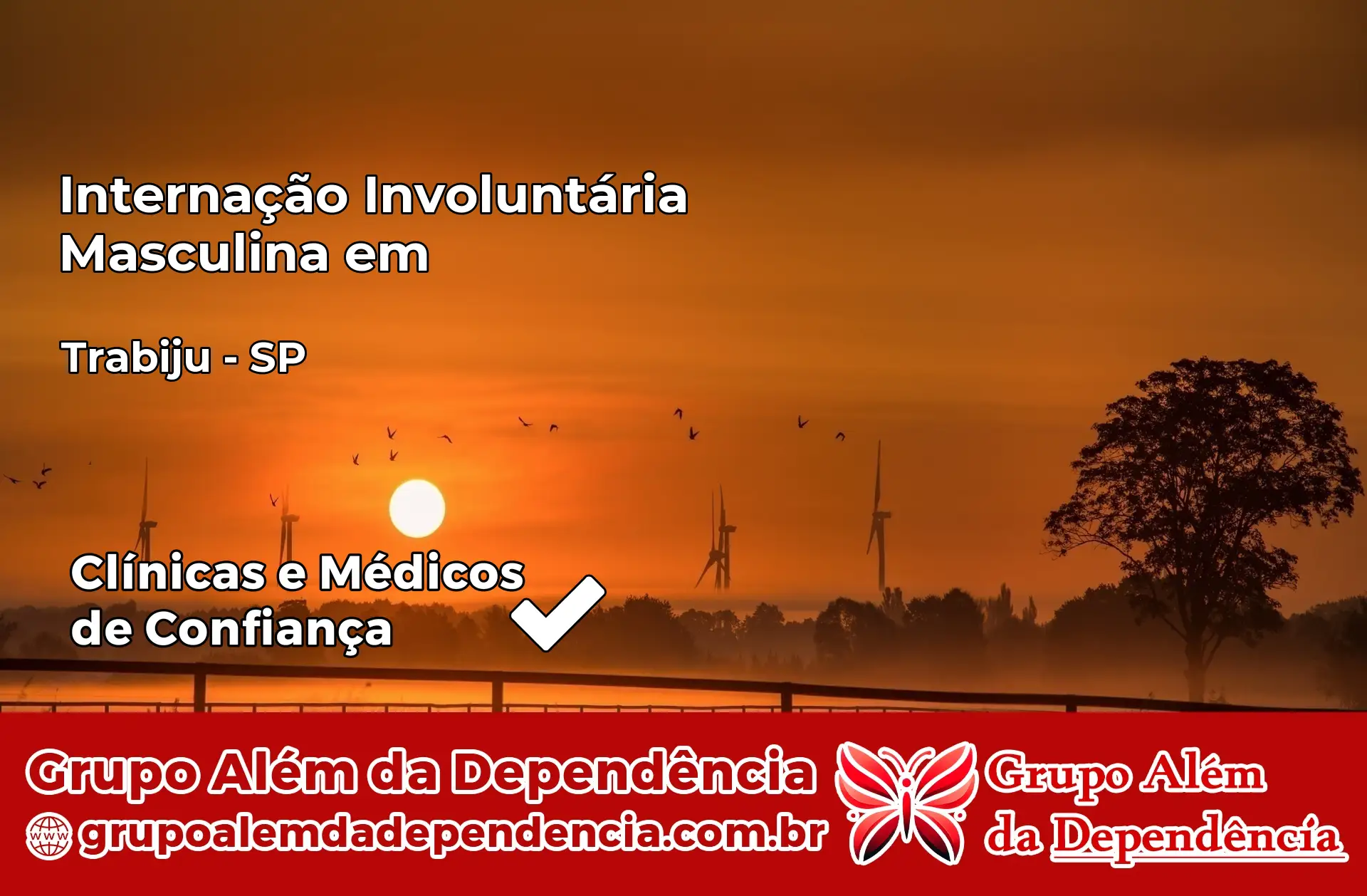 Internação Involuntária Masculina em Trabiju – SP