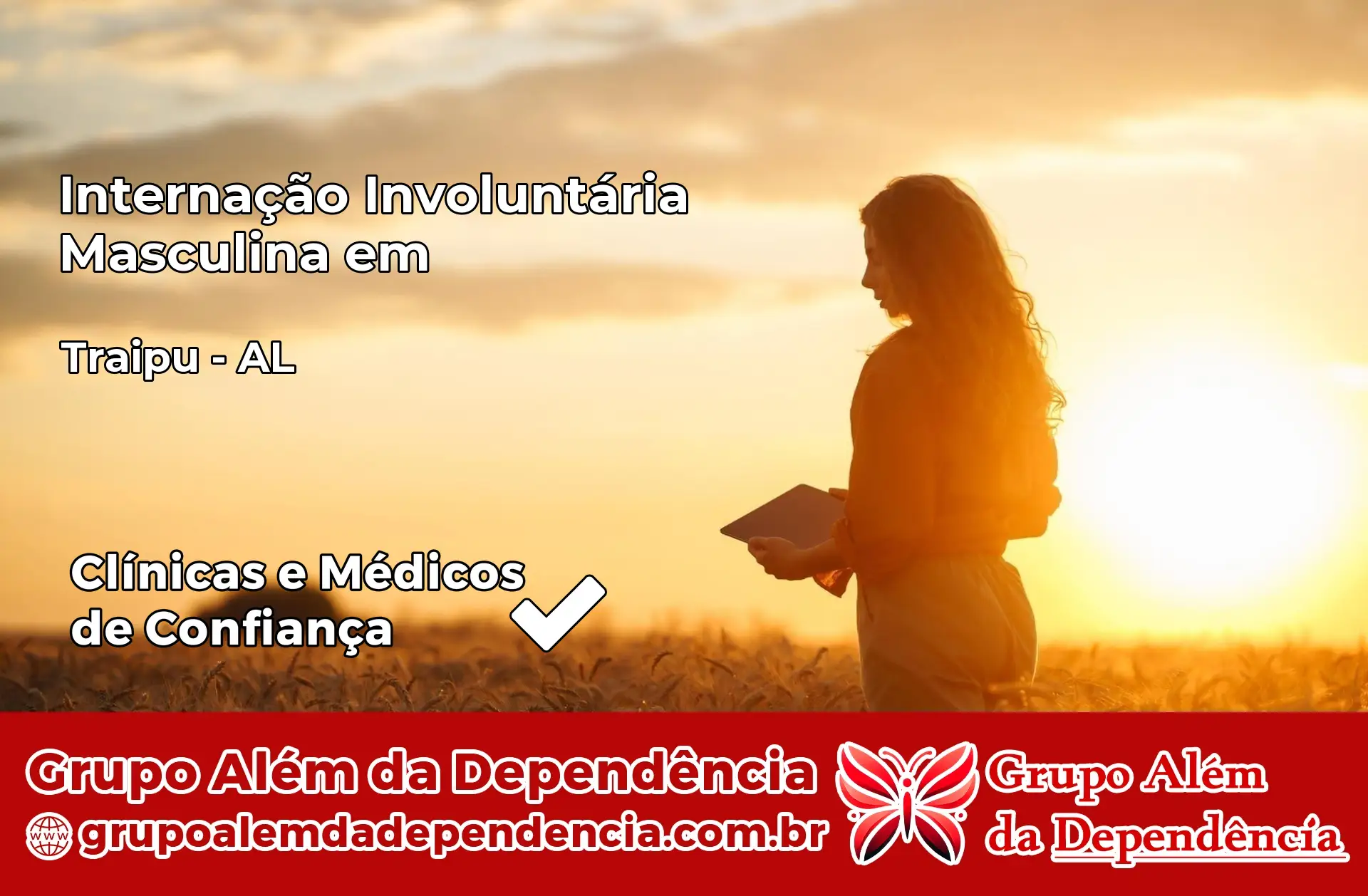 Internação Involuntária Masculina em Traipu – AL