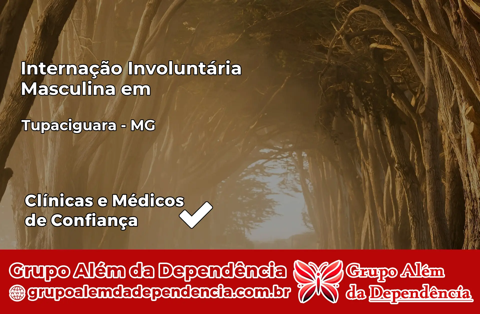 Internação Involuntária Masculina em Tupaciguara – MG