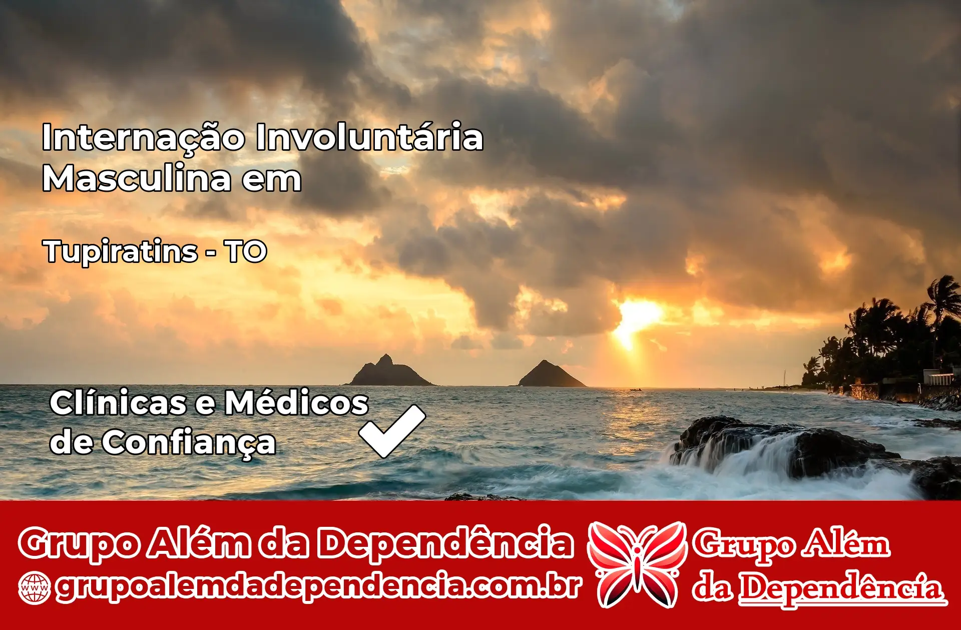 Internação Involuntária Masculina em Tupiratins – TO