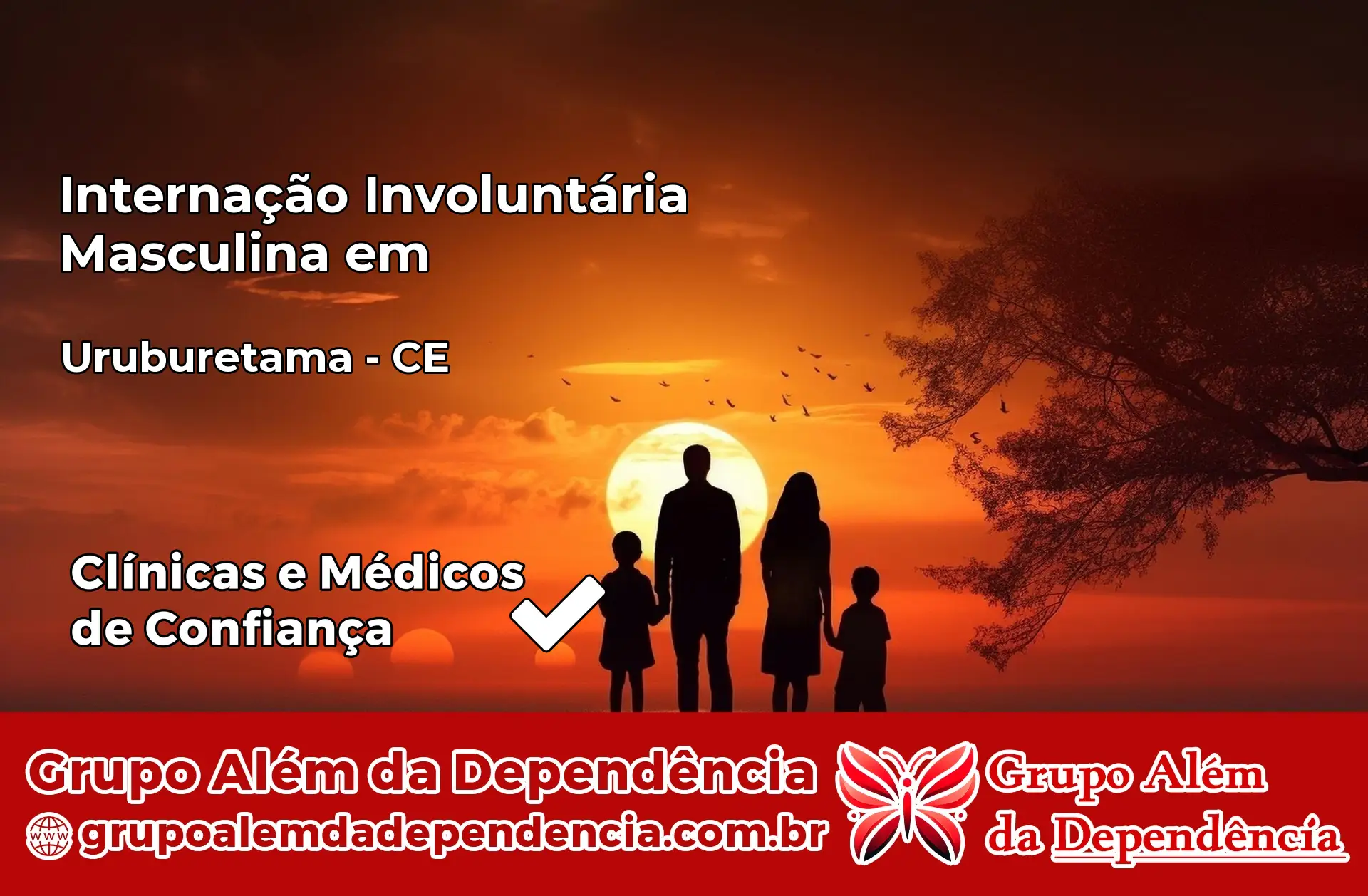 Internação Involuntária Masculina em Uruburetama – CE