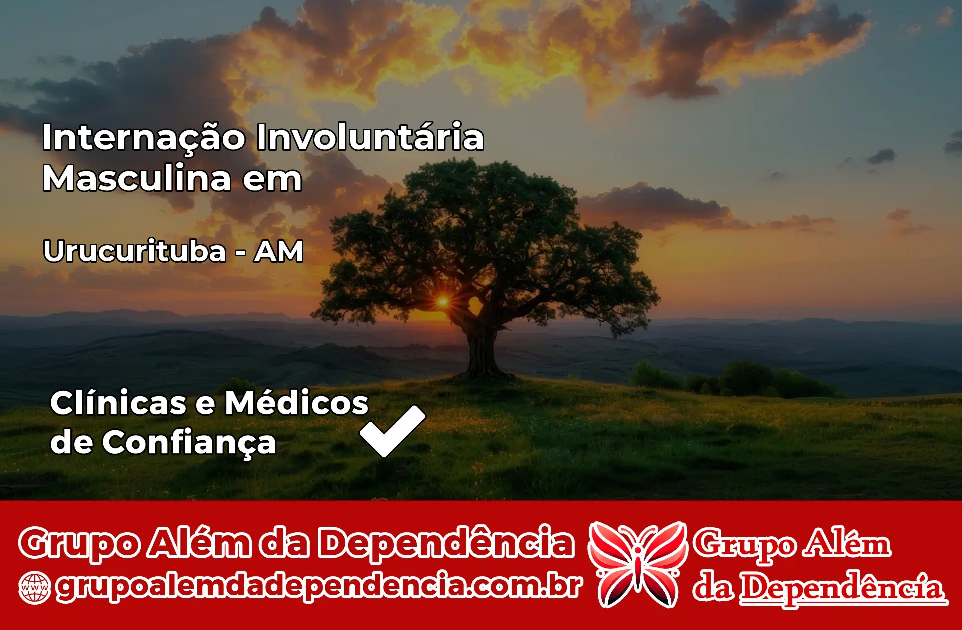 Internação Involuntária Masculina em Urucurituba – AM