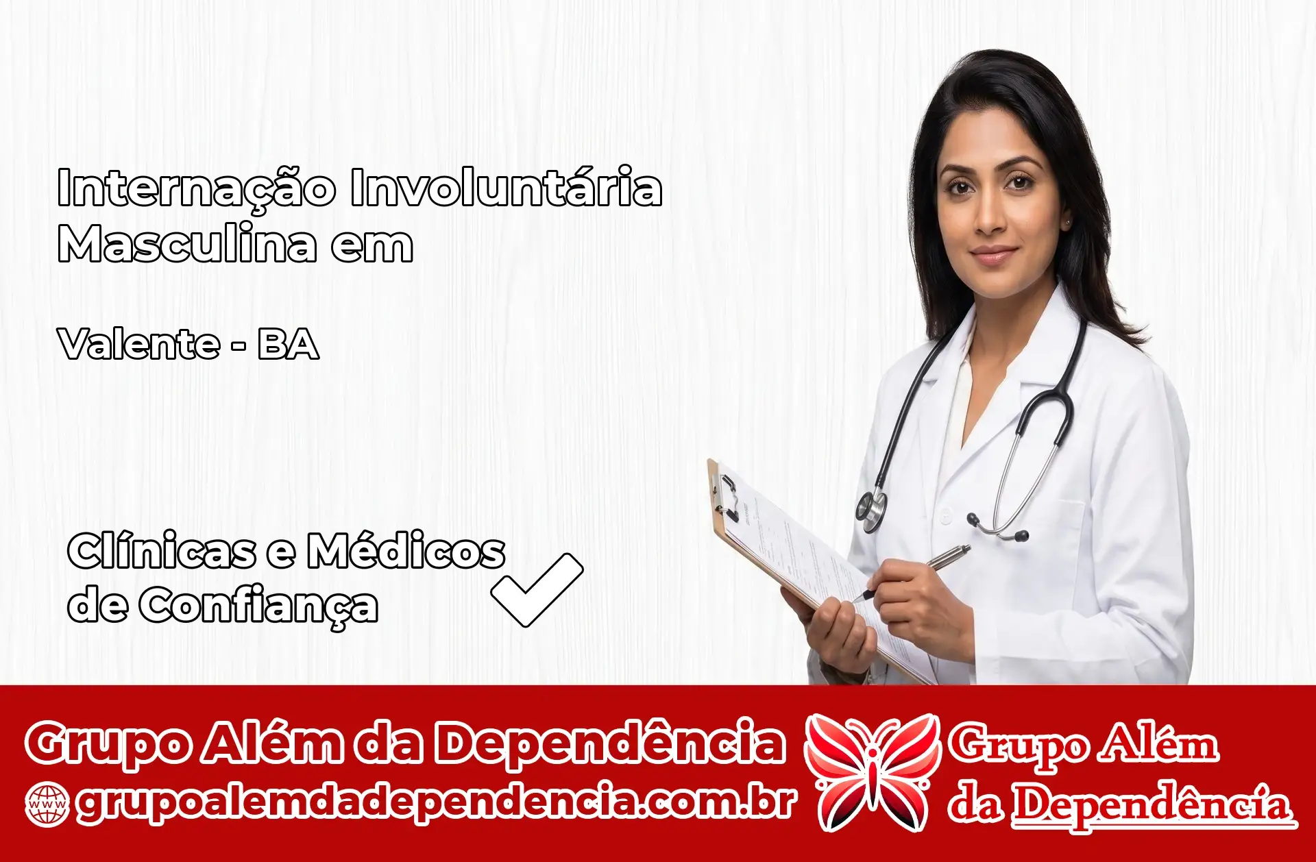 Internação Involuntária Masculina em Valente – BA